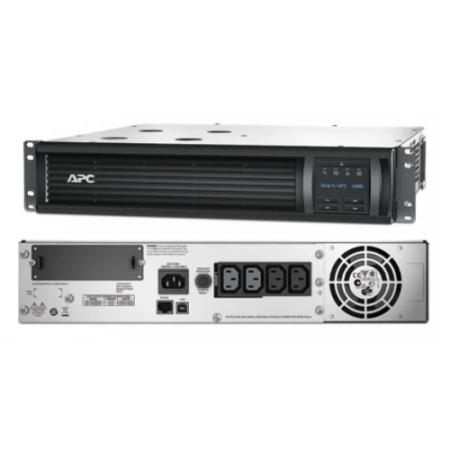 ИБП APC Smart-UPS 1500VA LCD (SMT1500RMI2U) серый (С АККУМУЛЯТОРОМ)