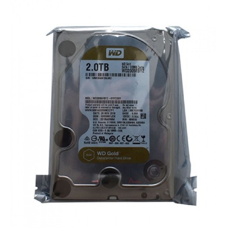 2 ТБ Жесткий диск Western Digital Gold (WD2005FBYZ) серый