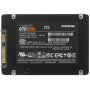 2 ТБ SSD диск Samsung 870 EVO (MZ-77E2T0BW) черный