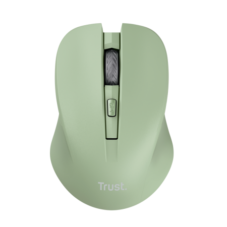 Мышь беспроводная Trust Mydo Silent (25042) зеленый