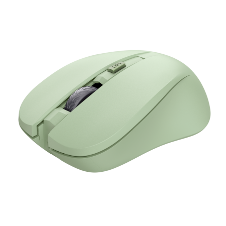 Мышь беспроводная Trust Mydo Silent (25042) зеленый