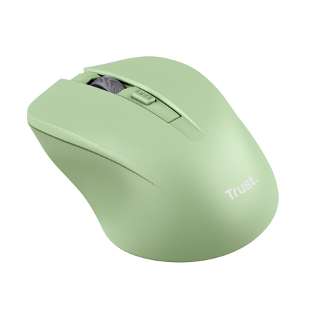 Мышь беспроводная Trust Mydo Silent (25042) зеленый