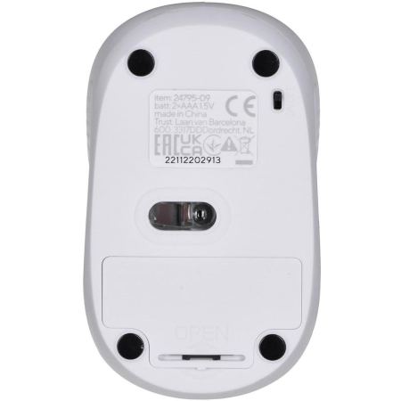 Мышь беспроводная Trust Primo (24795) белый