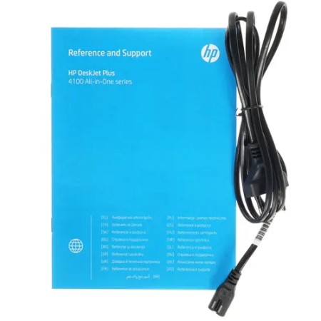 МФУ струйное HP DeskJet Plus 4120 All-in-One (3XV14B) белый (без кабеля USB)