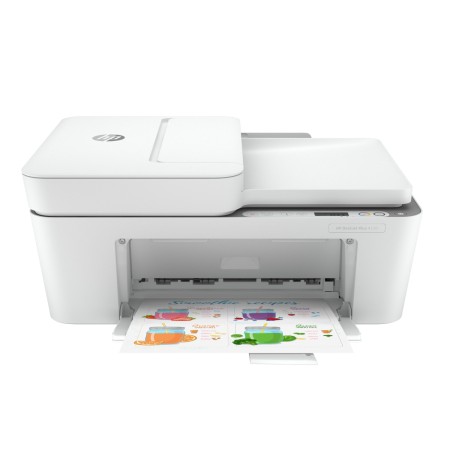 МФУ струйное HP DeskJet Plus 4120 (3XV14B) белый (без кабеля USB)