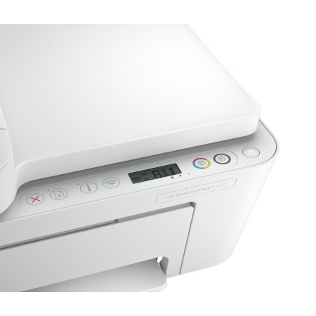 МФУ струйное HP DeskJet Plus 4120 (3XV14B) белый (без кабеля USB)