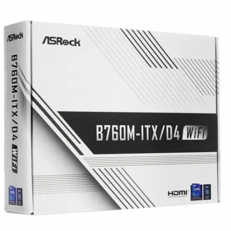 Материнская плата ASRock B760M-ITX/D4 WIFI черный