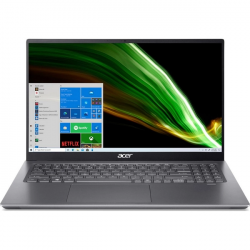 16.1" Ноутбук Acer Swift X SFX16-51G (NX.AYLER.001) серый