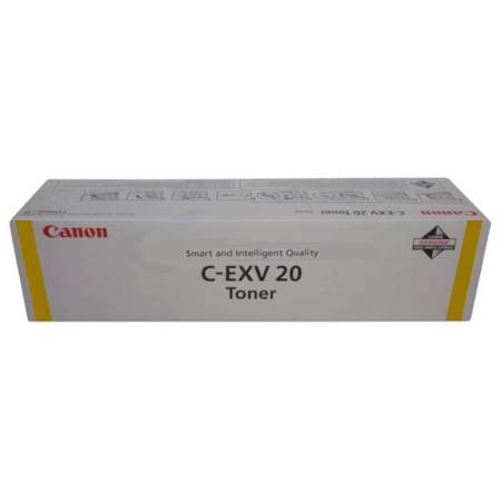 Тонер-картридж лазерный Canon C-EXV20 0439B002AA желтый (повышенная емкость) (с чипом)
