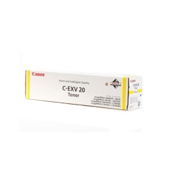 Тонер-картридж лазерный Canon C-EXV20 Y (0439B002) желтый (с чипом)
