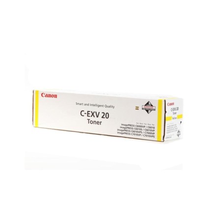 Тонер-картридж лазерный Canon C-EXV20 0439B002AA желтый (повышенная емкость) (с чипом)