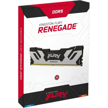 Оперативная память Kingston FURY Renegade Silver (KF564C32RS-24) 24 ГБ черно-серебристый