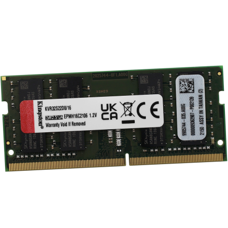 Оперативная память Kingston ValueRAM (KVR32S22D8/16) 16 ГБ зелёный