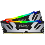Оперативная память Kingston FURY Renegade Silver RGB (KF560C32RSAK2-64) 64 ГБ черно-серебристый