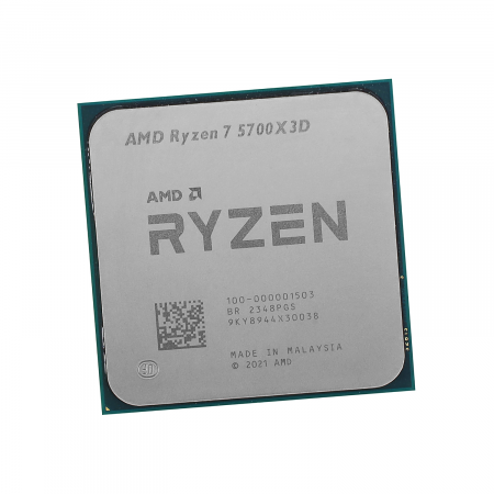 Процессор AMD Ryzen 7 5700X3D OEM (100-000001503) серый