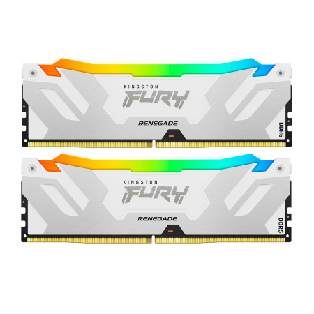 Оперативная память Kingston Fury Renegade White RGB (KF560C32RWAK2-32) 32 ГБ белый