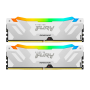 Оперативная память Kingston Fury Renegade White RGB (KF560C32RWAK2-32) 32 ГБ белый
