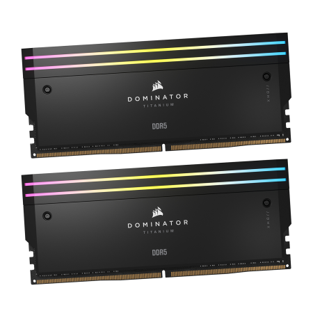 Оперативная память Corsair Dominator Titanium (CMP64GX5M2B6000Z30) 64 ГБ черный