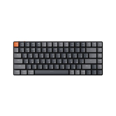Клавиатура проводная + беспроводная Keychron K3 (K3-E1 Red Switch) черный