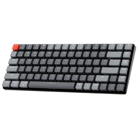 Клавиатура проводная + беспроводная Keychron K3 (K3-E1 Red Switch) черный
