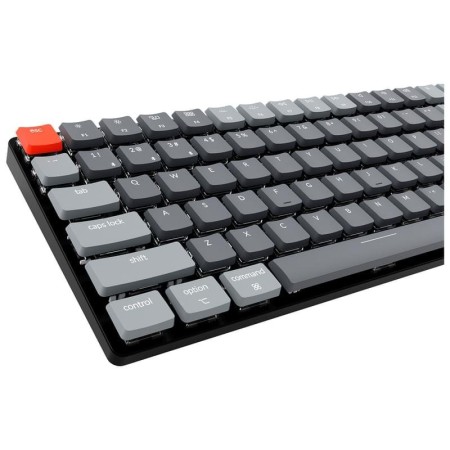 Клавиатура проводная + беспроводная Keychron K3 (K3-E1 Red Switch) черный