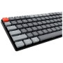 Клавиатура проводная + беспроводная Keychron K3 (K3-E1 Red Switch) черный