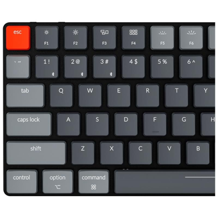 Клавиатура проводная+беспроводная Keychron K3 (K3-E1 Red Switch) черный