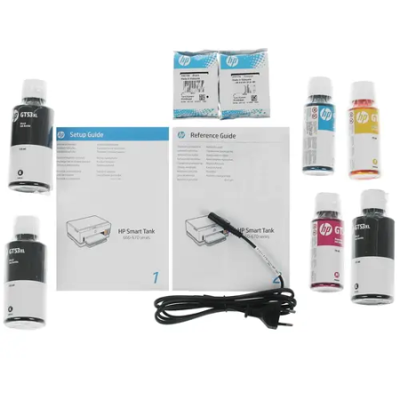 МФУ струйное HP Smart Tank 670 (6UU48A) бело-черный (без кабеля USB)