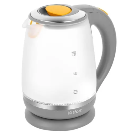 Электрический чайник Kitfort КТ-6602 серый