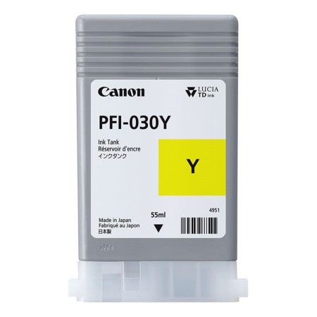 Картридж струйный Canon PFI-030Y (3492C001AA) желтый (с чипом)
