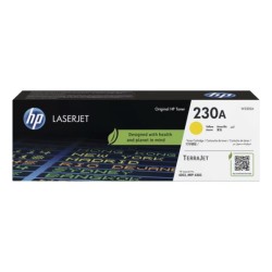 Тонер-картридж лазерный HP 230A (W2302A) желтый (с чипом)