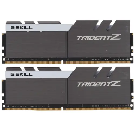 Оперативная память G.Skill TRIDENT Z (F4-3200C16D-32GTZSW) 32 ГБ черный