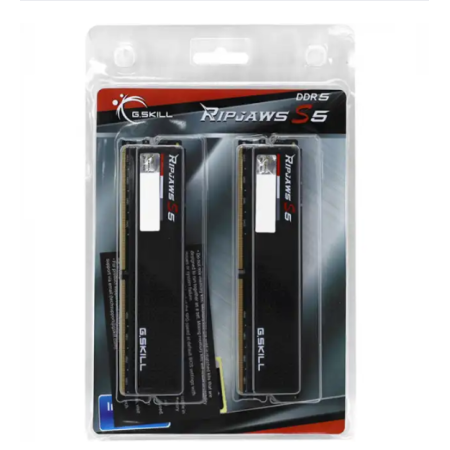 Оперативная память G.Skill RIPJAWS S5 (F5-5600J2834F32GX2-RS5K) 64 ГБ черный