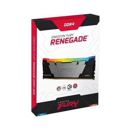 Оперативная память Kingston FURY Renegade RGB (KF436C18RB2AK4/128) 128 ГБ черный