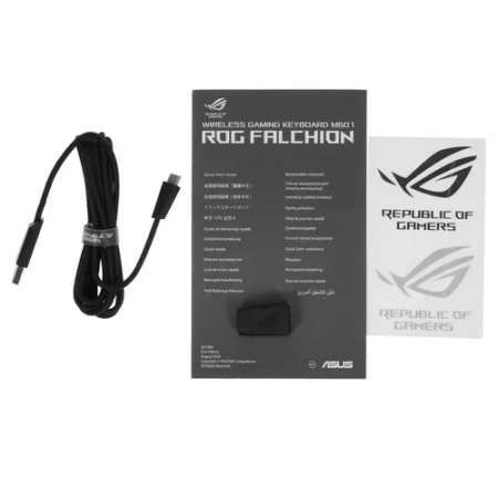 Клавиатура проводная+беспроводная ASUS ROG Falchion (90MP01Y0-BKRA01) черный