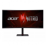 34" Монитор Acer Nitro XV345CURV3bmiphuzx (UM.CX5EE.301) чёрный