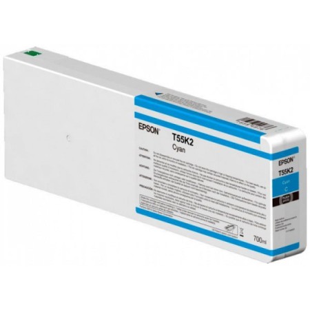 Картридж струйный Epson UltraChrome HDX/HD (C13T55K200) голубой (с чипом)