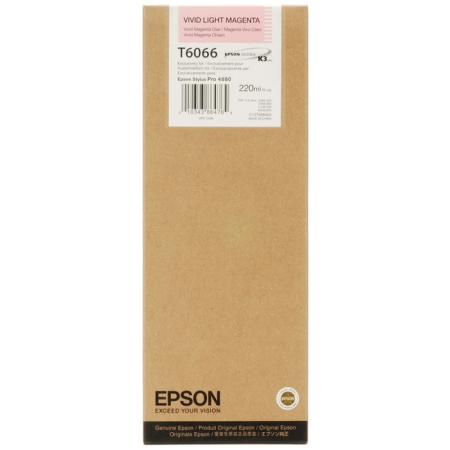 Картридж струйный Epson SP-4880 (C13T606600) светло-пурпурный (с чипом)