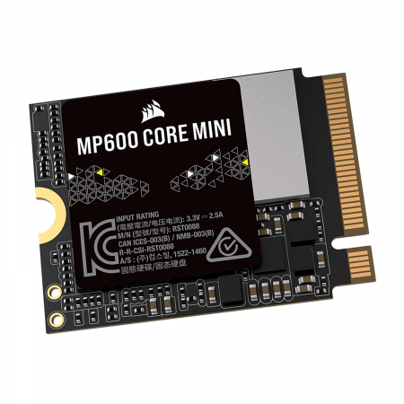 2 ТБ SSD диск Corsair MP600 Core Mini (CSSD-F2000GBMP600CMN) черный
