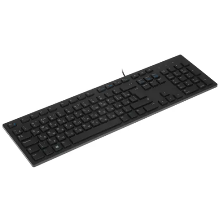 Клавиатура проводная Dell KB216 (580-ADGR) черный