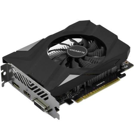 Видеокарта GIGABYTE GTX 1650 D6 OC 4G (rev. 2.0) (GV-N1656OC-4GD 2.0) 4 Гб чёрный