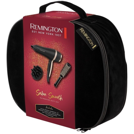 Фен Remington D6940GP (45726560100) чёрно-золотистый