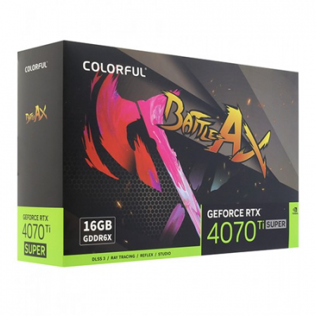 Видеокарта COLORFUL (RTX 4070 TI SUPER NB EX 16GB-V) серый