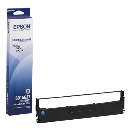 Риббон-картридж матричный Epson S015637 (C13S015637) черный (с чипом)