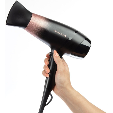 Фен Remington D5305 (45782560100) чёрно-розовый