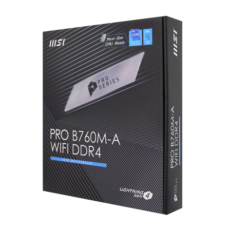 Материнская плата MSI PRO B760M-A WIFI DDR4