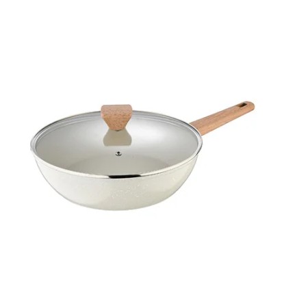 Сковорода Bergner Naturally BG (BG-34744-CR) Бежевый 28 см