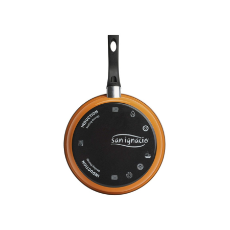 Сковорода Bergner San Ignacio Valencia (BGEU-2521) Черно-оранжевый 28 см