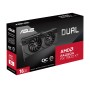 Видеокарта ASUS DUAL RX 7800 XT OC EDITION (DUAL-RX7800XT-O16G) 16 Гб черный