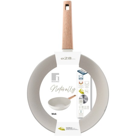 Сковорода Bergner Naturally BG (BG-34742-CR) Бежевый 28 см